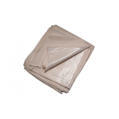 Cotton Twill Dust Sheet - Polythene Backed